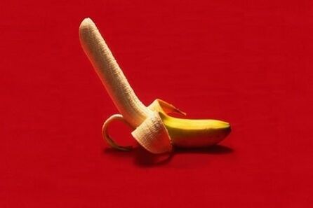 banana symbolizes the penis enlarged through exercise